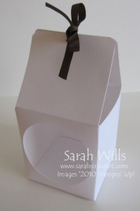 Cup Cake Box - Sarahs Ink Spot