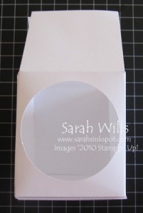 Cup Cake Box - Sarahs Ink Spot
