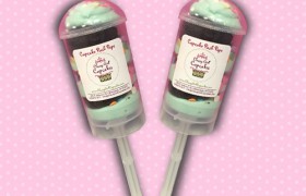 Kuchen-Push-Pops - Nobles Mädchen Cupcakes
