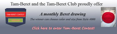 Benutzerdefinierte Leder, Wolle - Baumwolle Berets - Kopfbedeckung zum Verkauf, Tam Beret Auswahl Inc