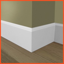 Sur mesure panneaux MDF bordage -Wide Gamme de haute qualité plinthes - Contournant 4 u