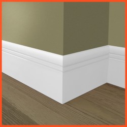 Sur mesure panneaux MDF bordage -Wide Gamme de haute qualité plinthes - Contournant 4 u