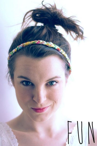 Nette Idee für Easy DIY Stirnband, Aelida