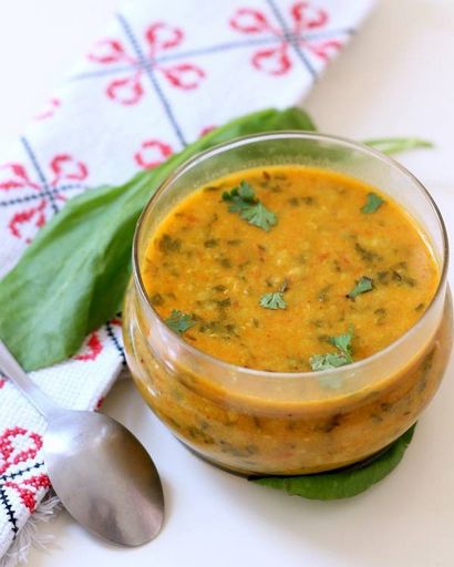 Dal Palak Recette, épinards Dal Tadka, Comment faire Palak Daal