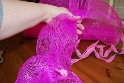 Deco Mesh Couronne Tutoriel