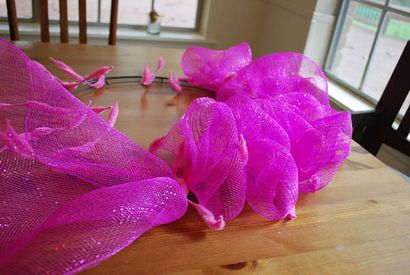 Deco Mesh Couronne Tutoriel