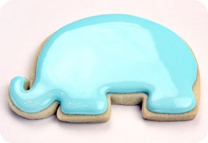 Elephant Décoré Cookies, Sweetopia