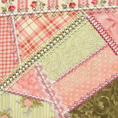 Décoratif broderie Stitches fou quilting