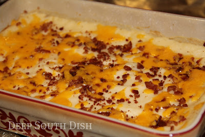 Deep South Dish Cheesy Gebackene Kartoffelbrei
