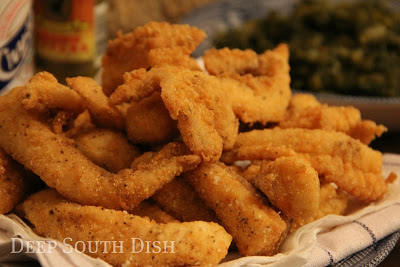 Deep South plat Catfish Southern Fried