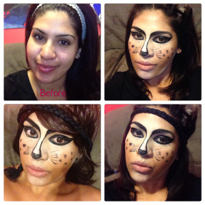 Cerfs Halloween Tutoriel maquillage (3 LOOKS)