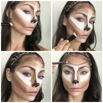 Tutoriel maquillage cerf