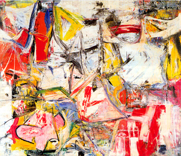De Kooning Vivre dans la peinture (peinture) De Kooning Vivre dans la peinture