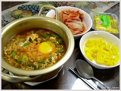 Köstliche Ramyun - Wie Tasty Korean Ramen kochen, meine koreanische Diät