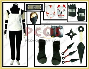 Deluxe Anbu Kakashi Hatake Costumes Cosplay de Naruto Vente en ligne - Meilleur Profession cosplay (Kakashi Hatake) Deluxe Anbu Kakashi Hatake Costumes Cosplay de Naruto Vente en ligne - Meilleur Profession cosplay