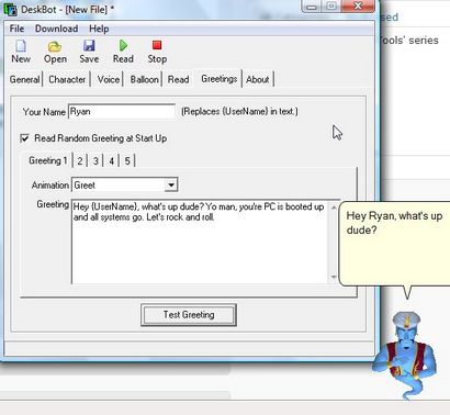 DeskBot - Ihre eigene Sprechender Desktop-Buddy