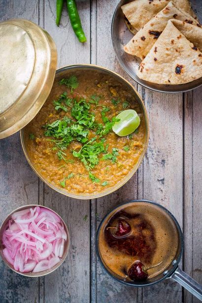 Dhaba style Dal Fry - Mon histoire alimentaire (dhaba) Dhaba style Dal Fry - Ma nourriture histoire