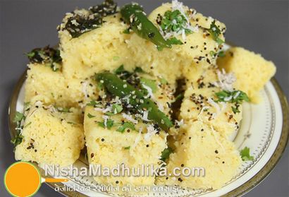 Dhokla recette micro-ondes