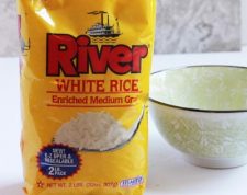 Différents types de riz - long, moyen ou court Grain de riz