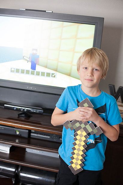 Numérique à la vie réelle bricolage Minecraft épée - Tous pour les garçons