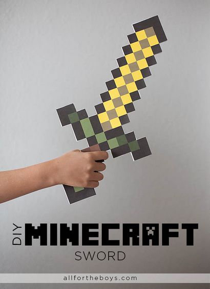 Numérique à la vie réelle bricolage Minecraft épée - Tous pour les garçons
