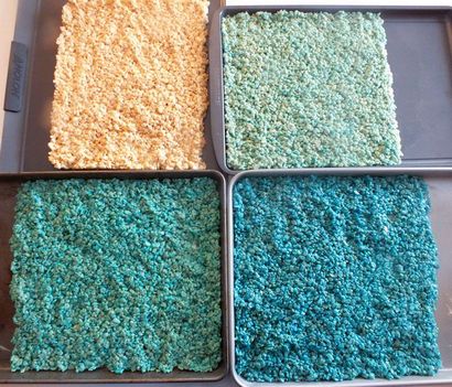 Disney Frozen Ombre riz Krispies Treats - Deux soeurs Crafting