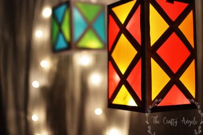 Diwali Lantern zu machen Tutorial # 13