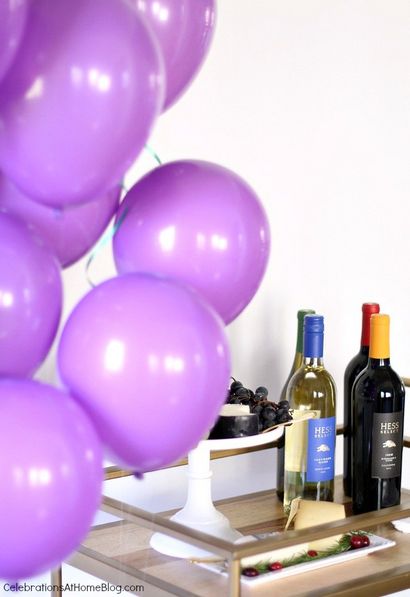 DIY Ballon de raisin Cluster - Célébrations à la maison