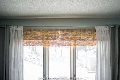 DIY Bamboo Shades