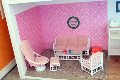 DIY Barbie Maison - Laura - s Crafty vie (rusée) DIY Barbie Maison - Laura - s Crafty vie