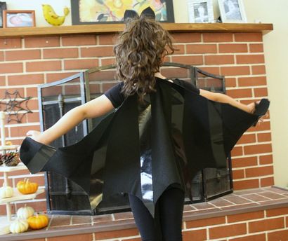 DIY Bat Kinder-Kostüm Bat Wings und Bat Ears - Buggy und Buddy