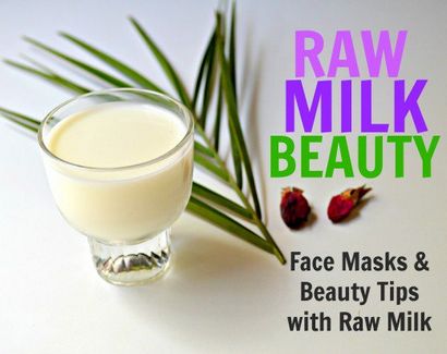 DIY Schönheit Milch-Gesichtsmaske Rezepte für helle, strahlende Haut, Bellatory