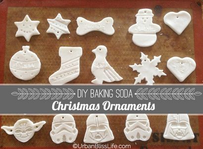 DIY Bliss Baking Soda Christmas Ornaments - Urban Bliss Leben