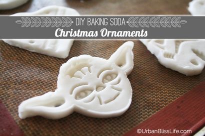 DIY Bliss Baking Soda Christmas Ornaments - Urban Bliss Leben