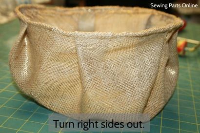 DIY Burlap Hanging Planter Tutorial - Nähen Parts Online - Alles Nähen, Lieferung schnell auf