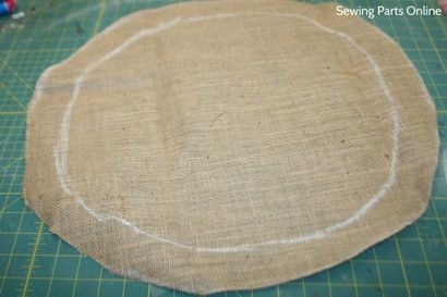 DIY Burlap Hanging Planter Tutorial - Nähen Parts Online - Alles Nähen, Lieferung schnell auf