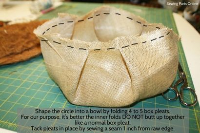 DIY Burlap Hanging Planter Tutorial - Nähen Parts Online - Alles Nähen, Lieferung schnell auf