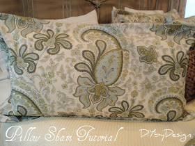 DIY by Design Comment faire un lit King Pillow Sham