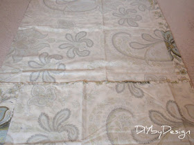 DIY by Design Wie ein King Size Kissen Sham Make