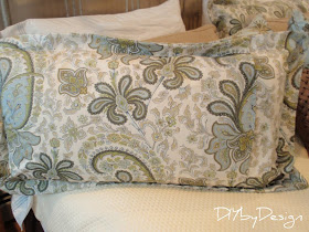 DIY by Design Comment faire un lit King Pillow Sham