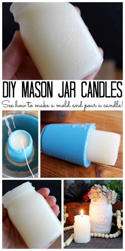 Die DIY Kerze Mason Jar Kerzen - Resin Crafts