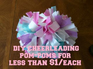 Bricolage Cheerleading Pom-Poms 7 étapes (avec photos)