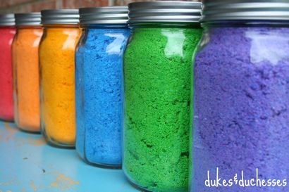 DIY Farbpulver für eine Farbe Fight - Dukes und Herzog
