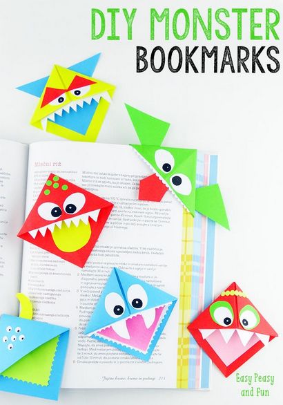Coin bricolage Signets - Cute Monsters - Easy Peasy et Fun