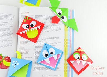 Coin bricolage Signets - Cute Monsters - Easy Peasy et Fun
