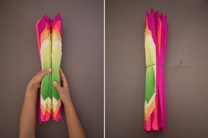 Bricolage Crêpe Fleurs en papier