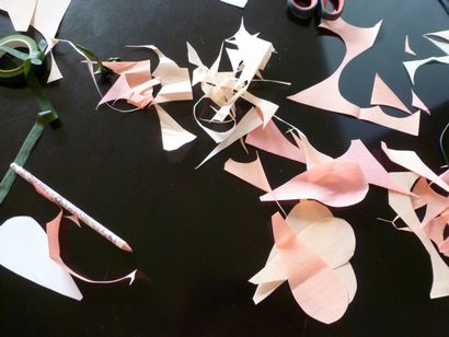 DIY Krepp-Papier-Blumen-Tutorial, Design Improvised