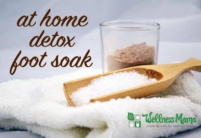 Bricolage Detox bain de pieds Recette avec Bentonite - Bittersalz