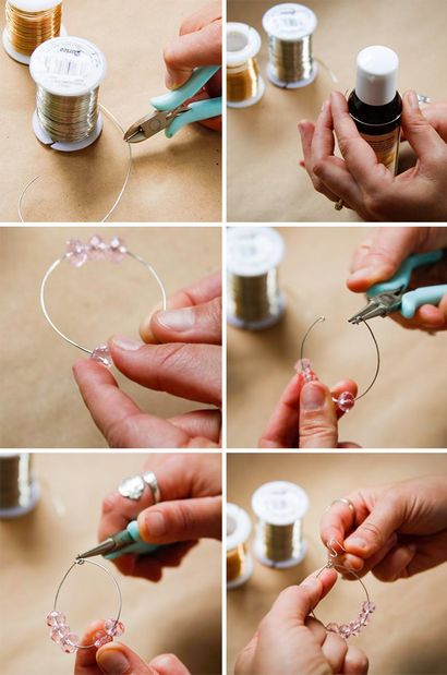 Boucles d'oreilles bricolage 3 façons (en 5 minutes ou moins)