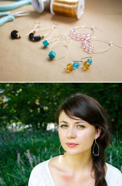 Boucles d'oreilles bricolage 3 façons (en 5 minutes ou moins)